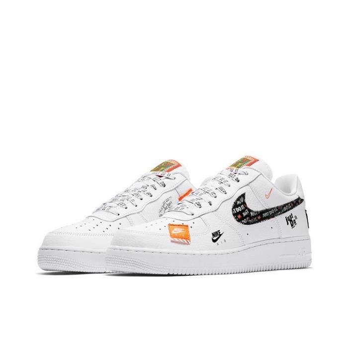 Basket Nike Air Force 1 Low Just Do It Pack Air Force One Homme Femme  AR7719-100 Blanc