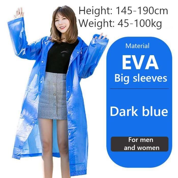 Poncho De Pluie Imperméable Poncho De Pluie Réutilisable