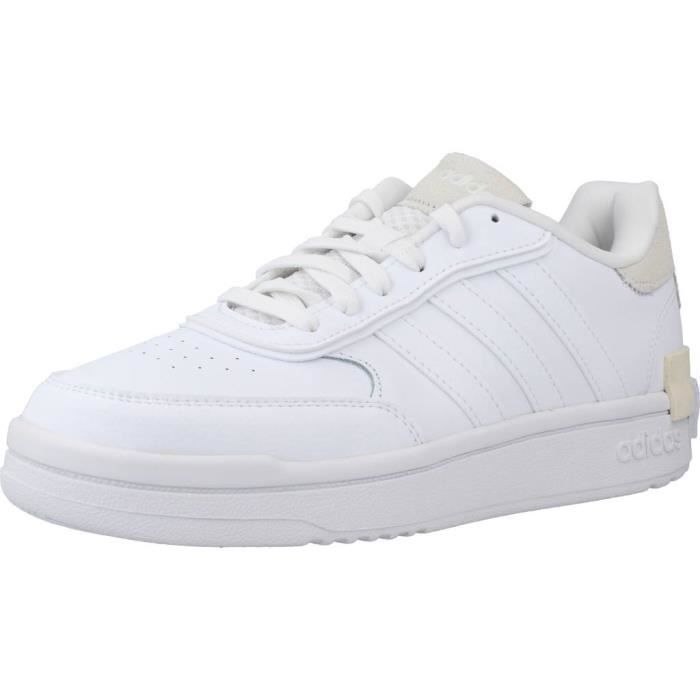 Adidas Basket - ADIDAS - 125399 - Femme - Blanc - Textile - Lacets