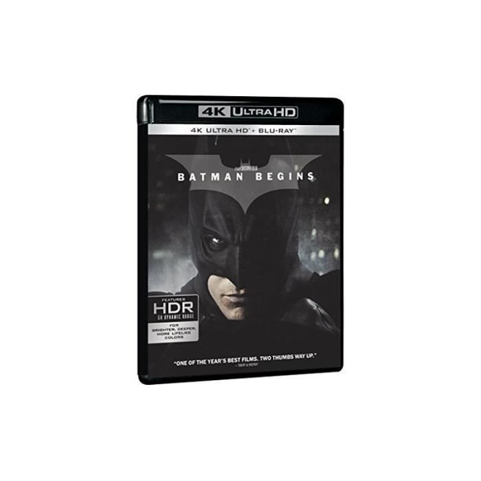 Batman Begins [4K Ultra HD + Blu-ray] - Cdiscount DVD