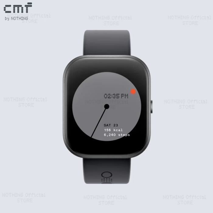 Montre connectée AMOLED MT61 - Écran 1.96 design ultra mince