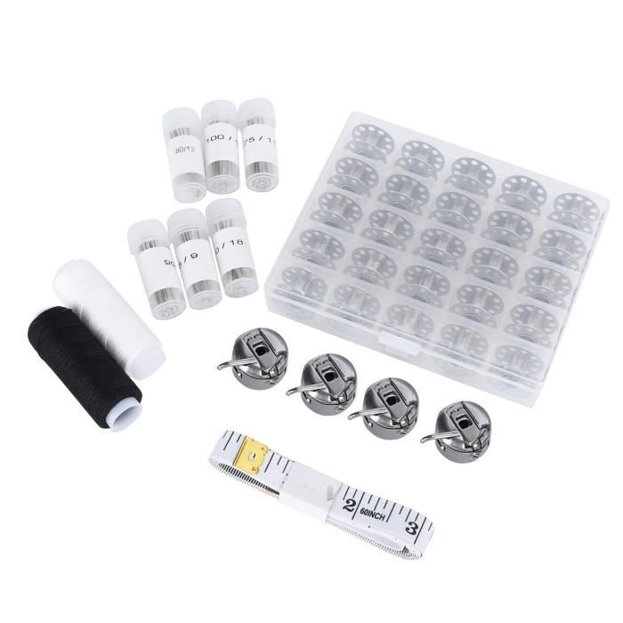 Qiilu Needle Arts Organisateur De Boîte De Canette De Machine à Coudre De Support De Canette