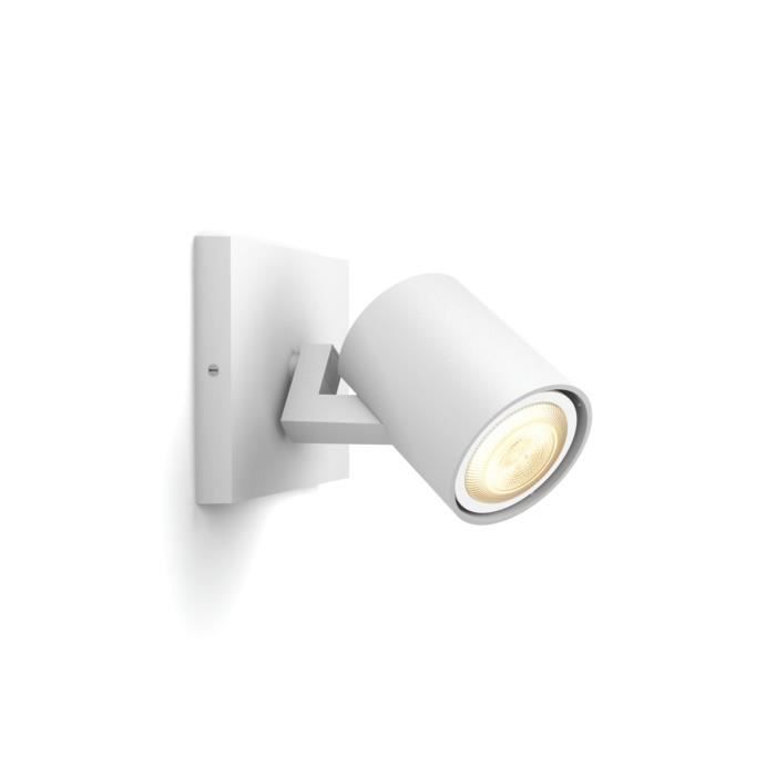 Philips Hue Runner opbouwspot - White Ambiance - 1-lichts - zwart Philips Hue Runner opbouwspot - White Ambiance - 1-lichts - zwart