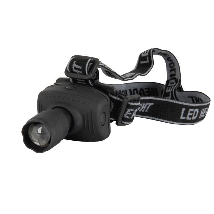 expert line  lampe frontale pro led 1w zoom