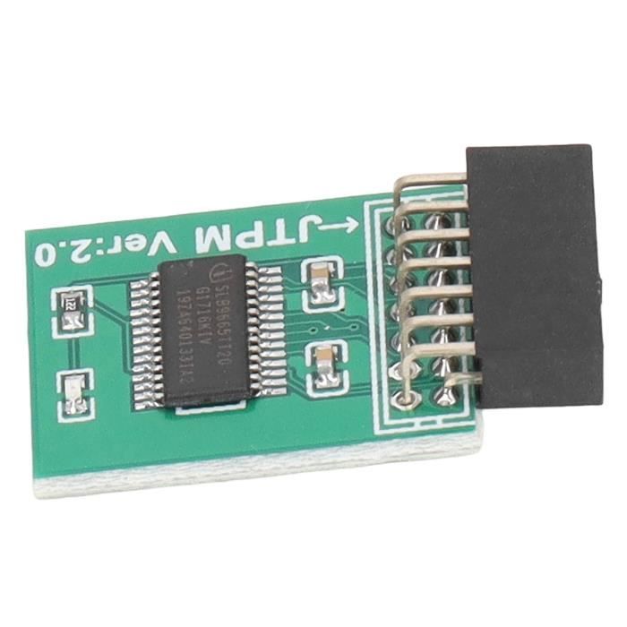 Module TPM 2.0 – SALALIS – Carte TPM – Cryptage Fort – Interface LPC 14 broches – Compatible Windows 11