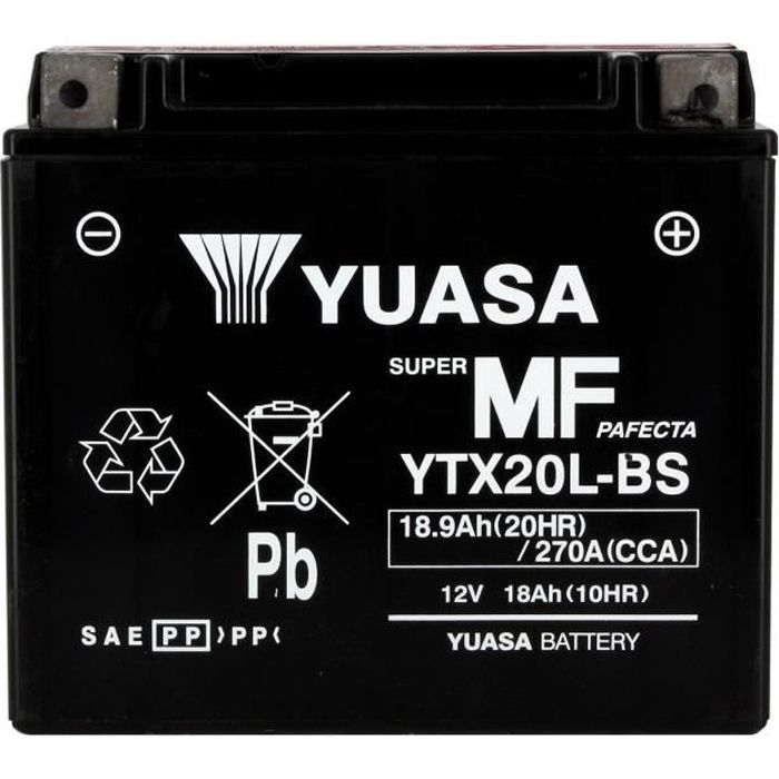 YUASA-812340 - Batterie YTX20LBS