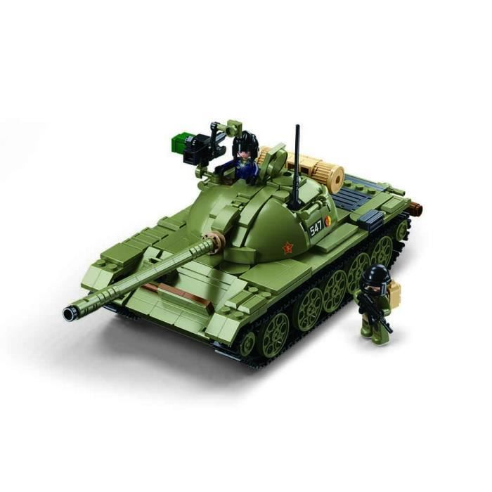 Jeux de construction Sluban Army - M38-B6500 - Char (Tank) 51756 Jeux de construction Sluban Army - M38-B6500 - Char (Tank) 51756