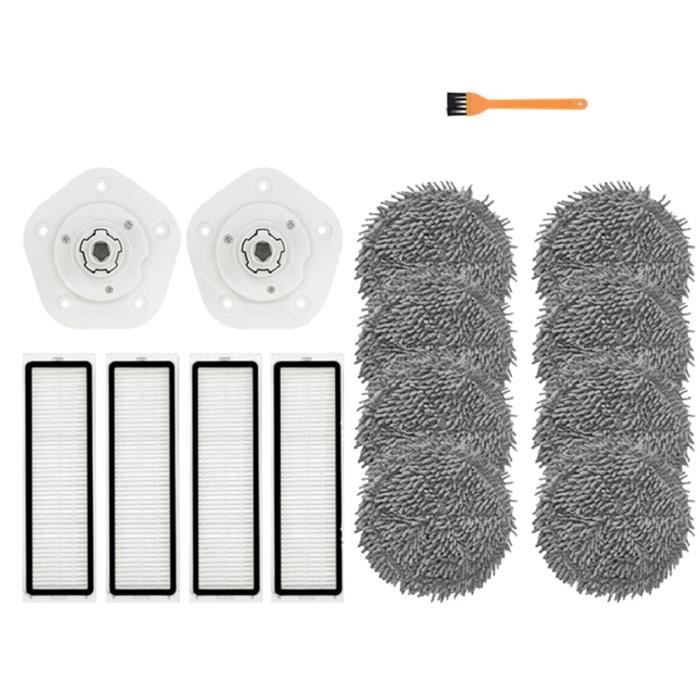 Lot De 5 Chiffons De Rechange Pour Xiaomi Mijia 1C Et Dreame F9/D9/L10 Pro - Microfibre Lavable