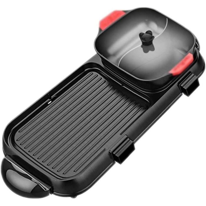 Petit Wok TOPBATHY 37cm - Poêle à Frire En Fer Forgé, Multifonction Pour Cuisinière à Gaz