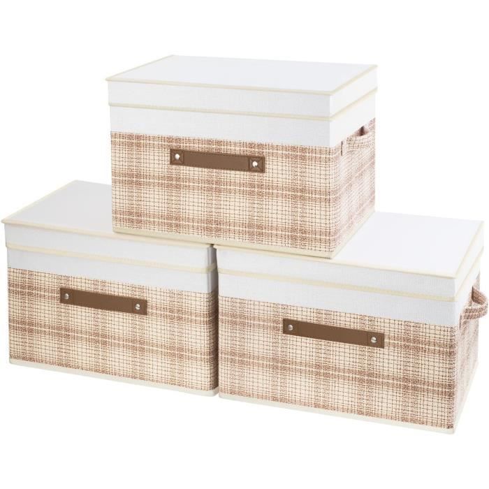 Boîtes de rangement pliables