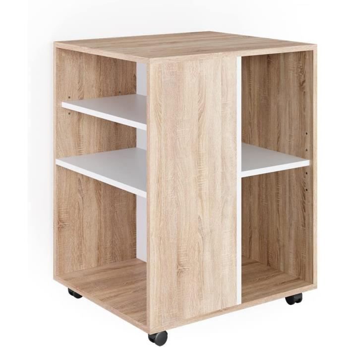 Caisson Roulant Blanc Avec Serrure | Kaufen Auf