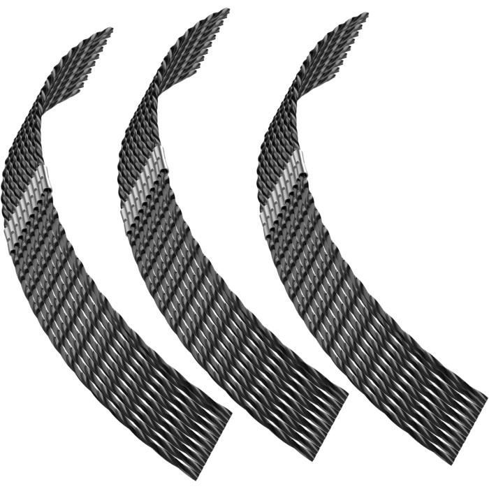 MEISO 10 Stück Ersatz-Schneidfäden Für Bosch AFS 23-37 – 3,5 Mm × 37 Cm, Extra Stark, Nylon