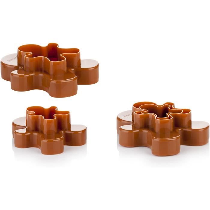 Lot De 8 Emporte-pièces Halloween Tescoma Delicia - Formes Fantômes, Citrouilles, Chauves-souris - Couleurs Assorties - 10