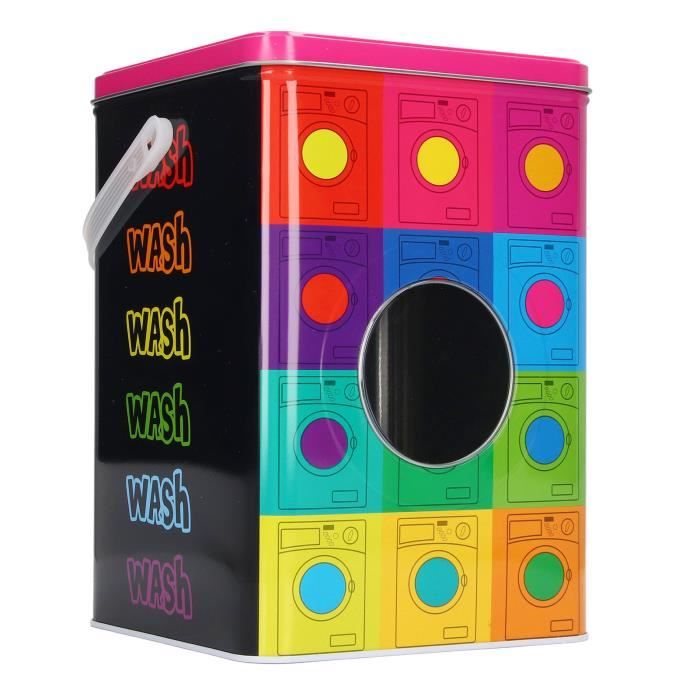 MagiDeal Boîte De Rangement Lessive En Poudre 3L - Récipient Hermétique Vert Multifonction