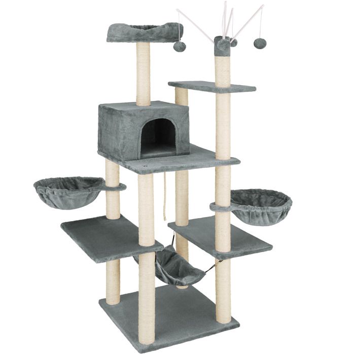 Hamalin Gines Kapilyarite Accessoire Arbre A Chat Hamac Lagourmandine Org