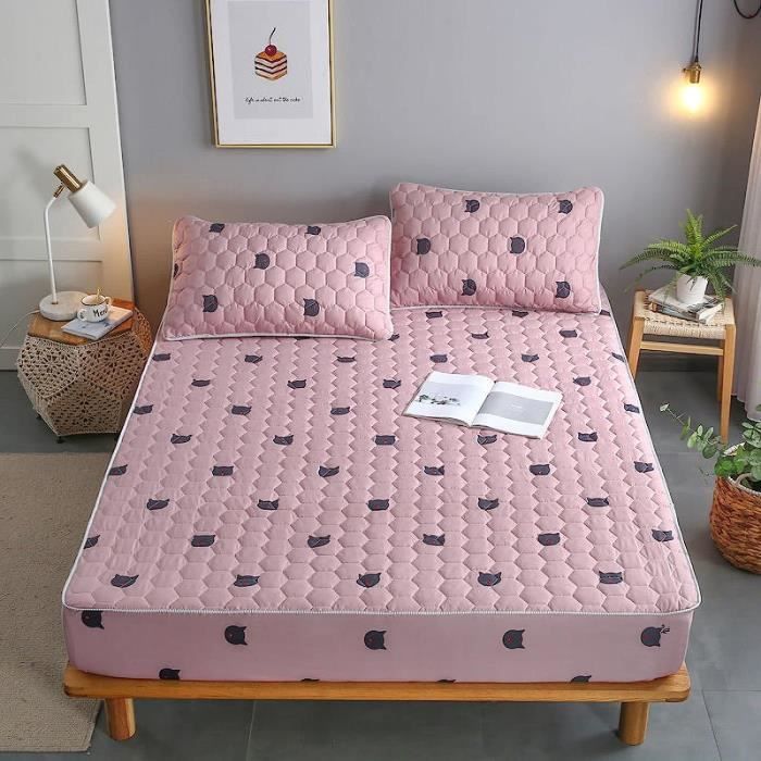 Riche En Coton Riche En Fils De Lit Ajusté Sans Repassage,Pas De ...