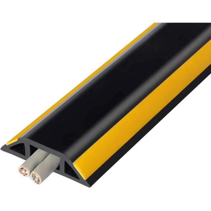 Cache-câble Auto-adhésif En Aluminium 100 Cm - Couleur Or, 28 X 10 Mm - Pour Câbles Bureau, Maison, Gestion Fils