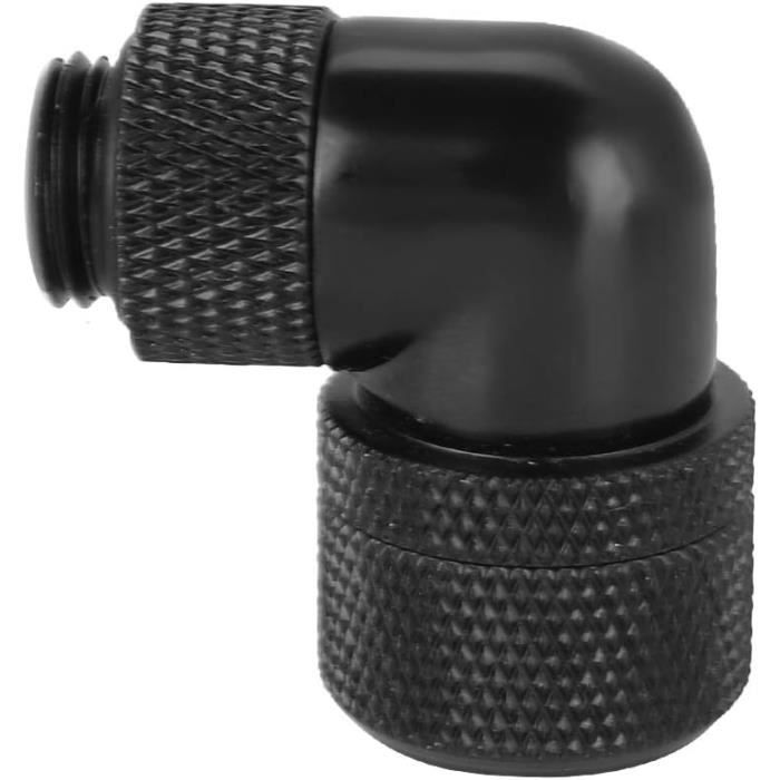 Raccord Fileté G1/4 Pour Watercooling PC - 2 Pièces Chrome