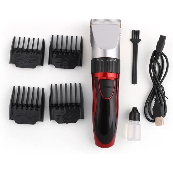 Tondeuse à Chevaux Sans Fil Professionnelle – 2 Batteries Rechargeables Incluses