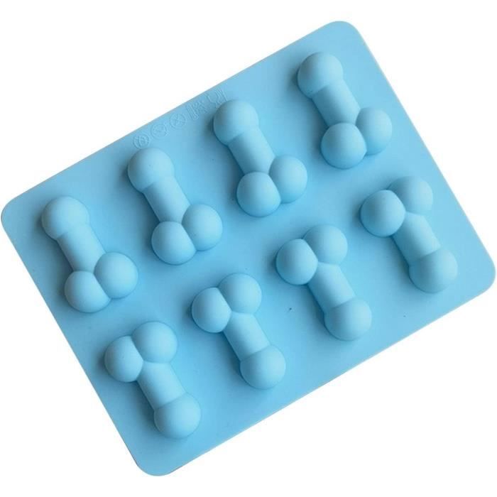 Bac à glaçons en silicone en forme de chat réutilisable et sans BPA