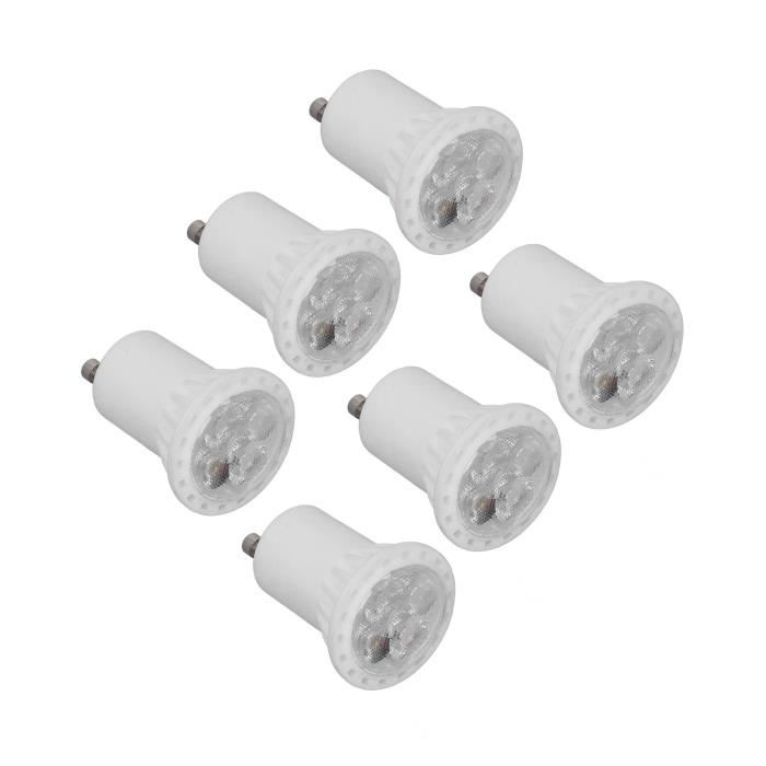 Ampoules LED GU10 Ampoules LED MR11 en céramique, 4W 360LM, UV, Angle