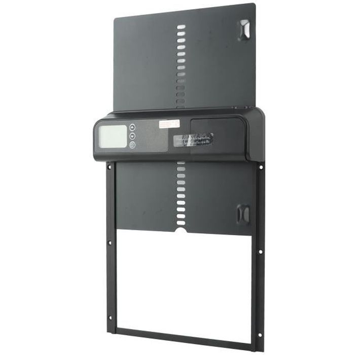 Comparer les prix de Porte de poulailler automatique Porte automatique de poulailler avec minuterie en alliage d'aluminium IP45 étanche UNE