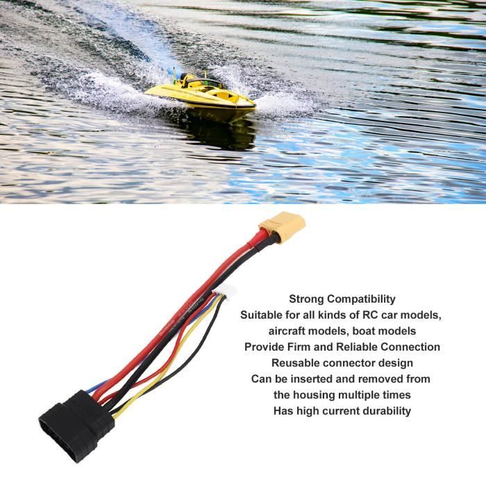 Batterie + Câble USB Pour Bateau Télécommandé électrique - Alimentation étanche Et Durable
