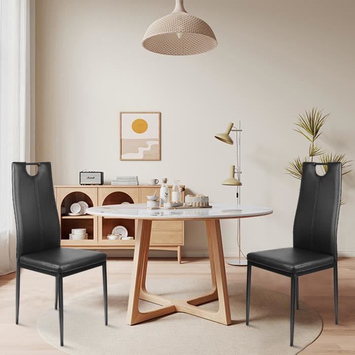 Housses De Chaise Extensibles Scandinaves - Lot De 1,2,4 Ou 6, Tissu Polyester élastique, Beige