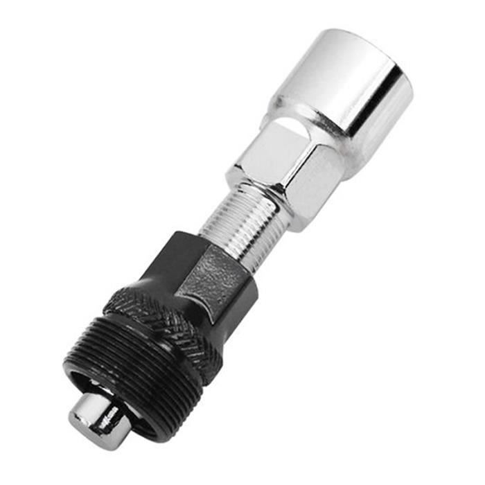 Kit Outils Vélo Extracteur Manivelle Pédalier + Fouet Chaîne + Clé 16mm - Complet 5 Pièces