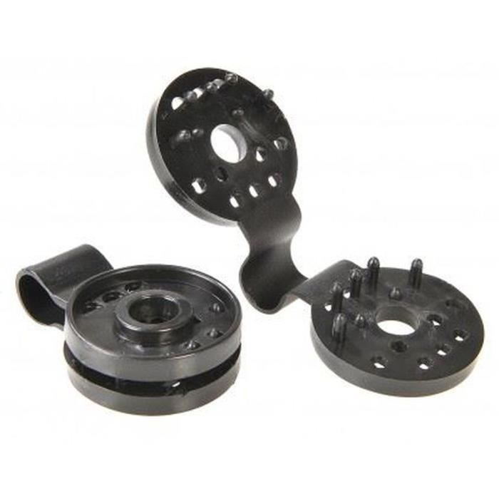 Kit De Fixation Pour Brise-Vue 100 Pièces - Attaches Câble Et Plaques PVC Pour Clôture Jardin/Balcon