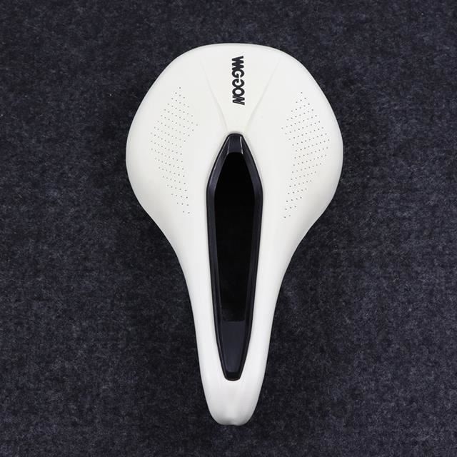 IPSXP Selle de Vélo, VTT VTC Siège de Vélo Selle Vélo de Route Gel Confortable Creusant VTT/Bicyclette/Cyclisme (Black White IPSXP Selle de Vélo, VTT VTC Siège de Vélo Selle Vélo de Route Gel Confortable Creusant VTT/Bicyclette/Cyclisme (Black White