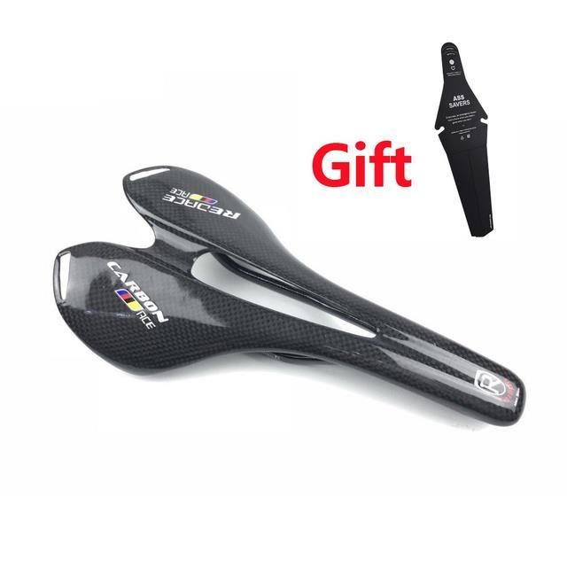 Selle ESEN SP Fibre De Carbone 3K – Ultra-Légère, Mat Ou Brillant, Creuse Pour Ventilation, VTT Et Route
