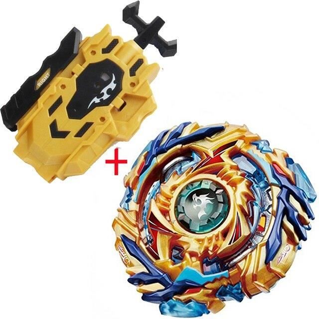 Toupie Beyblade Burst Turbo Avec Lanceur Métal – Set De Combat Pour Enfants, Cadeau Anniversaire, Noël, Favorise L'Interaction Parent-Enfant