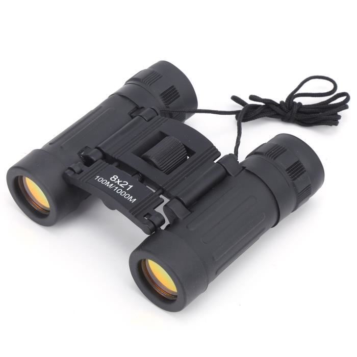 Jumelles Compactes 10x25 Pour Enfants - Étanches Et Légères | Idéales Pour Observation Oiseaux, Voyage, Camping | Orange