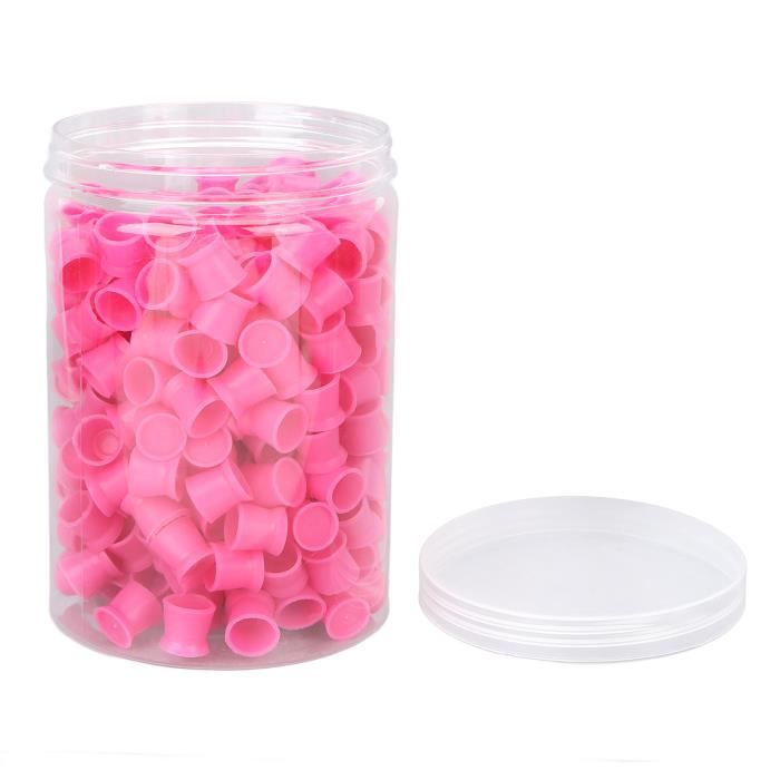 Lot De 300 Gobelets à Encre Pour Tatouage - Taille 14mm - Blancs - Neufs