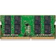 HP DDR4 - module - 16 Go - SO DIMM 260 broches - 3200 MHz / PC4-25600 - 1.2 V - Mémoire sans tampon - Non ECC-1