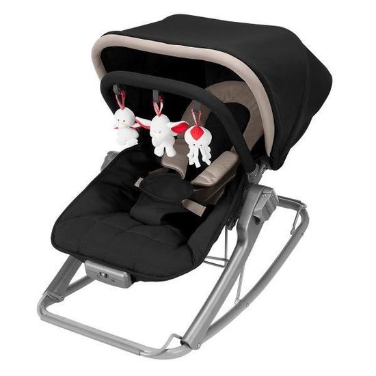 Transat Maclaren Rocker Black Champagne Cdiscount Puericulture Eveil Bebe Transat Maclaren Rocker Black Champagne Cdiscount Puericulture Eveil Bebe
