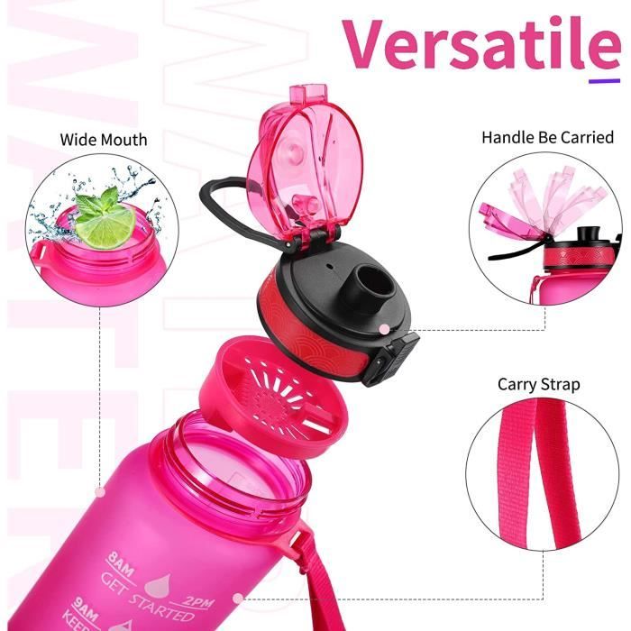 Bouteille d'eau Bottle BRITA Fill&Go Vital Rose