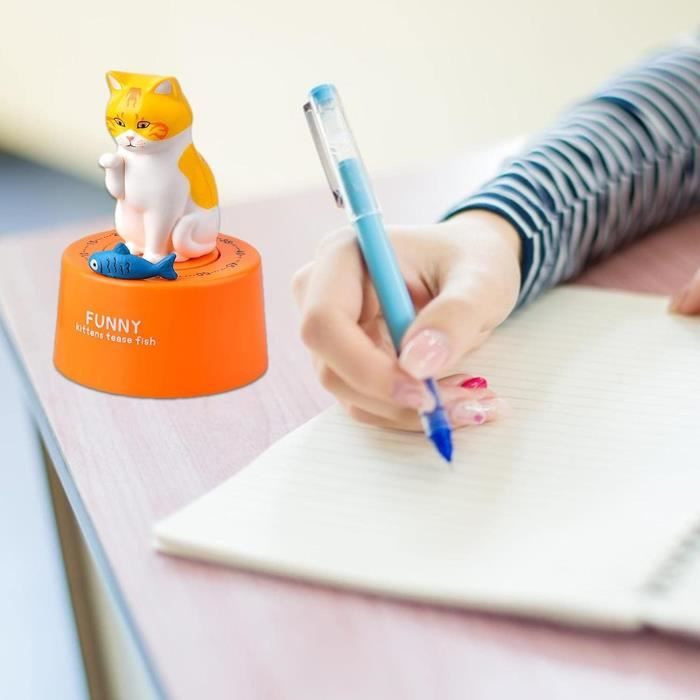 Minuteur Cube Cuisine Numérique LED - Réglages 1-3-5-10-15-20-30-60 Min - Alarme Sonore, Piles AAA Non Incluses - Pour Cuisson, Jeux, Travail - Blanc