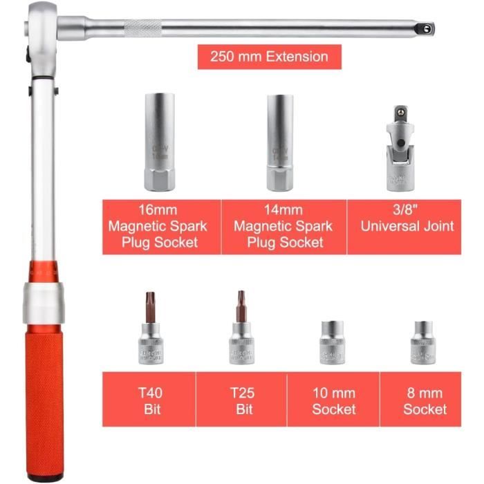 Pack De 2 Organisateurs Magnétiques WORKPRO Pour Clés à Molette - Rangement Mural Pratique Pour Atelier Ou Garage