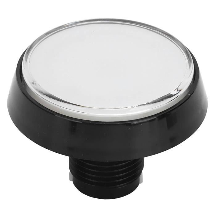 Bouton Arcade LED 60 Mm - ABS - Interrupteur 3 Pieds - Bleu Lumineux - Arcade DIY - 12V 10A