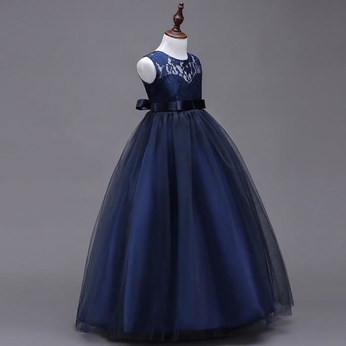 Robe princesse bleu marine 2025