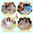 Busy Board pour Enfants, Jouet Montessori, Jouets éducatifs Préscolaires, Jouets de Motricité Fine, Cadeaux pour Enfants 1-4 Ans-2