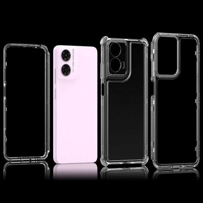Étui Pour Motorola Moto G04/G24, Slim Transparent Silicone Chocs Gel Téléphone