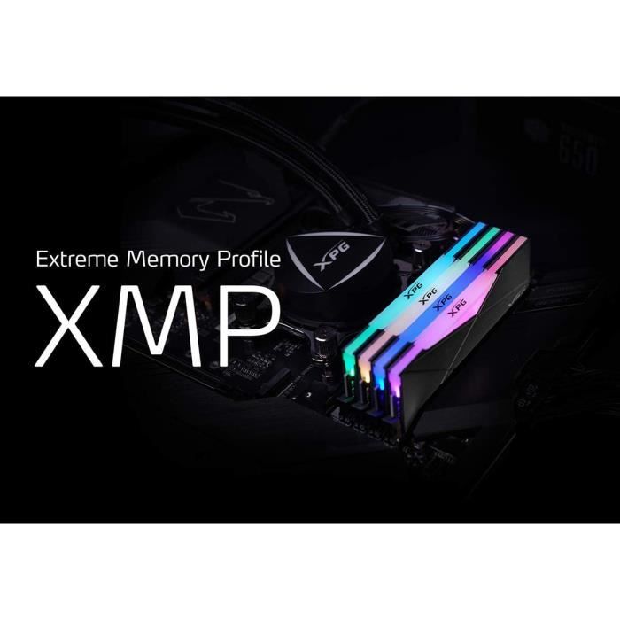 ADATA SPECTRIX D55 DDR4 RGB Module de mémoire Gaming-DRAM 3200 MHz 16 ...