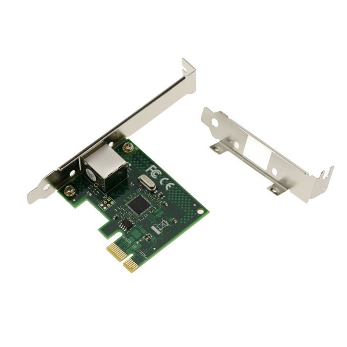 Carte d'interface réseau PCIE X1 Carte réseau PCIE NIC, adaptateur LAN