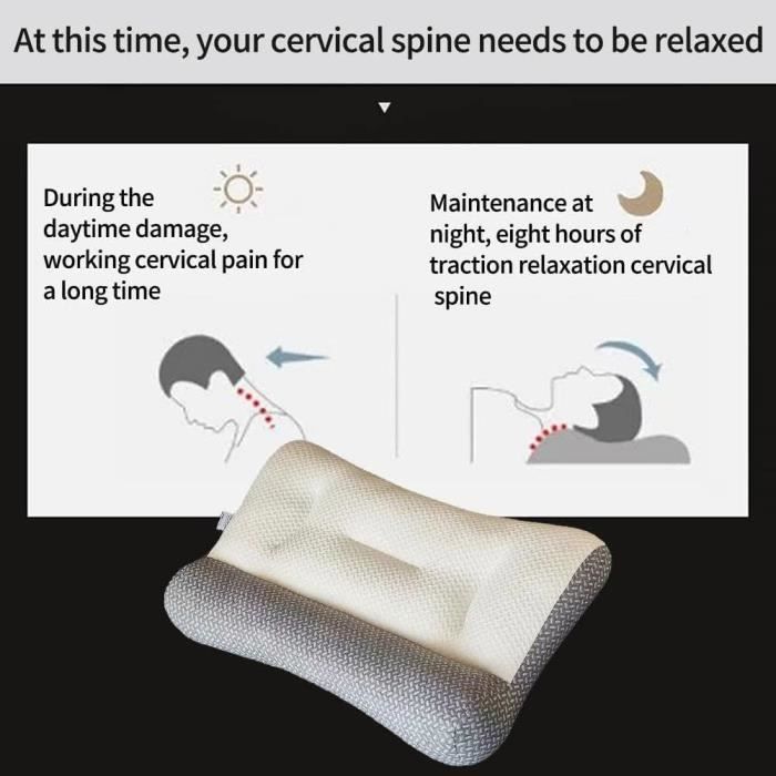 Oreiller Cervical Pour Dormir Oreiller Cervical Respirant Oreiller Cylindrique Oreiller Cervical