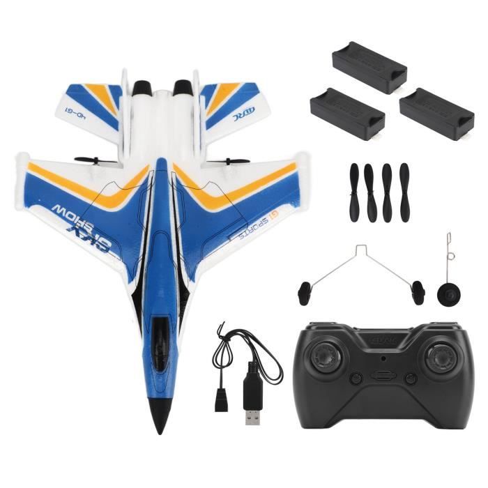 KEENSO RC avion t l commande h lice jouet avec lumi re LED pour