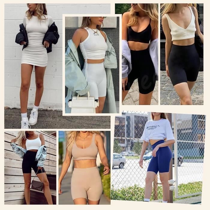 Legging store cycliste fille