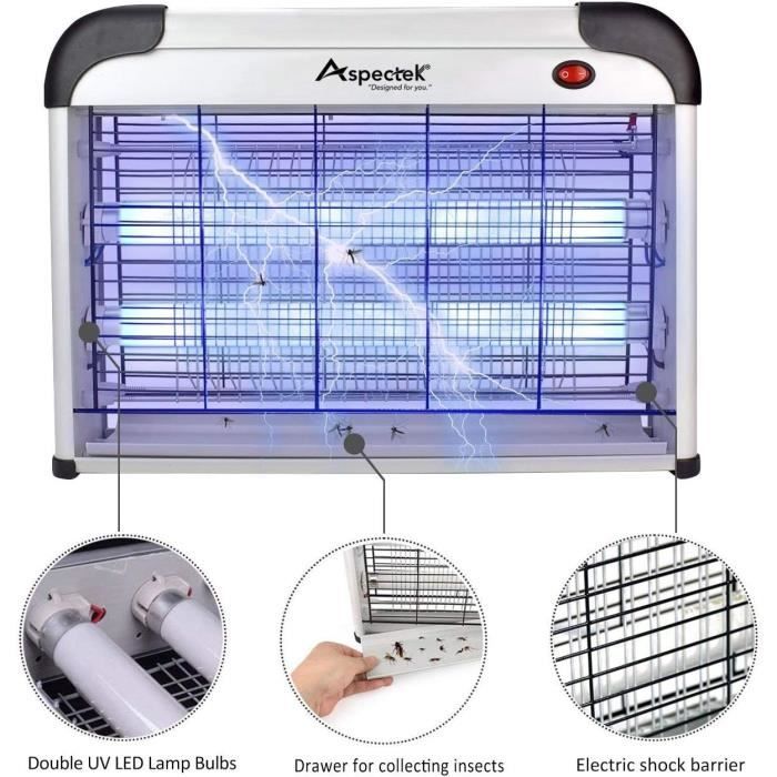 Aspectek Tue Mouche Electrique